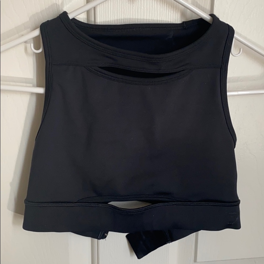 Gymshark black sports bra